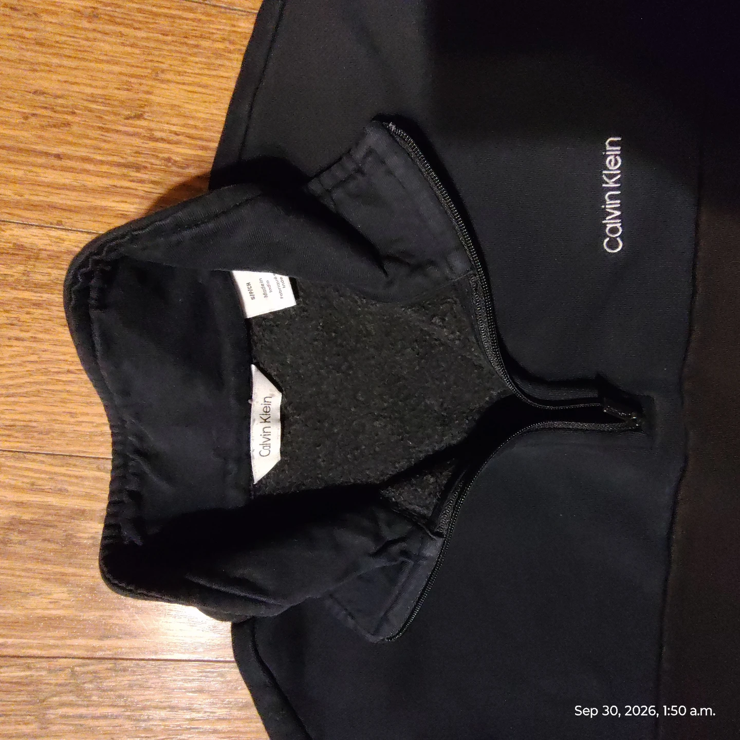 Calvin Klein Quarter-Zip Pullover Small - photo 2