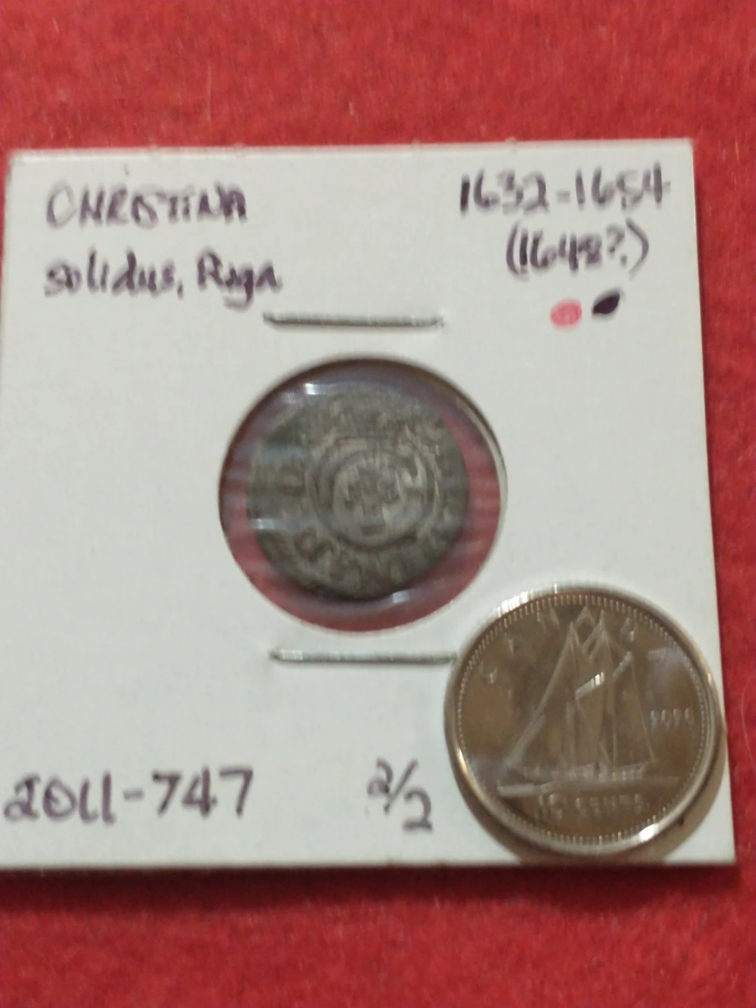 Polish Lithuanian Commonwealth Christina Silver 1632-1654 - photo 3