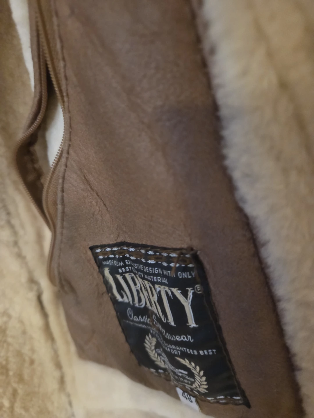 Liberty Leather Shearling Coat - photo 2