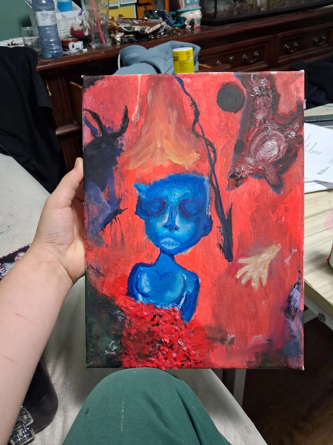[desensitized]Acrylic Painting - photo 2