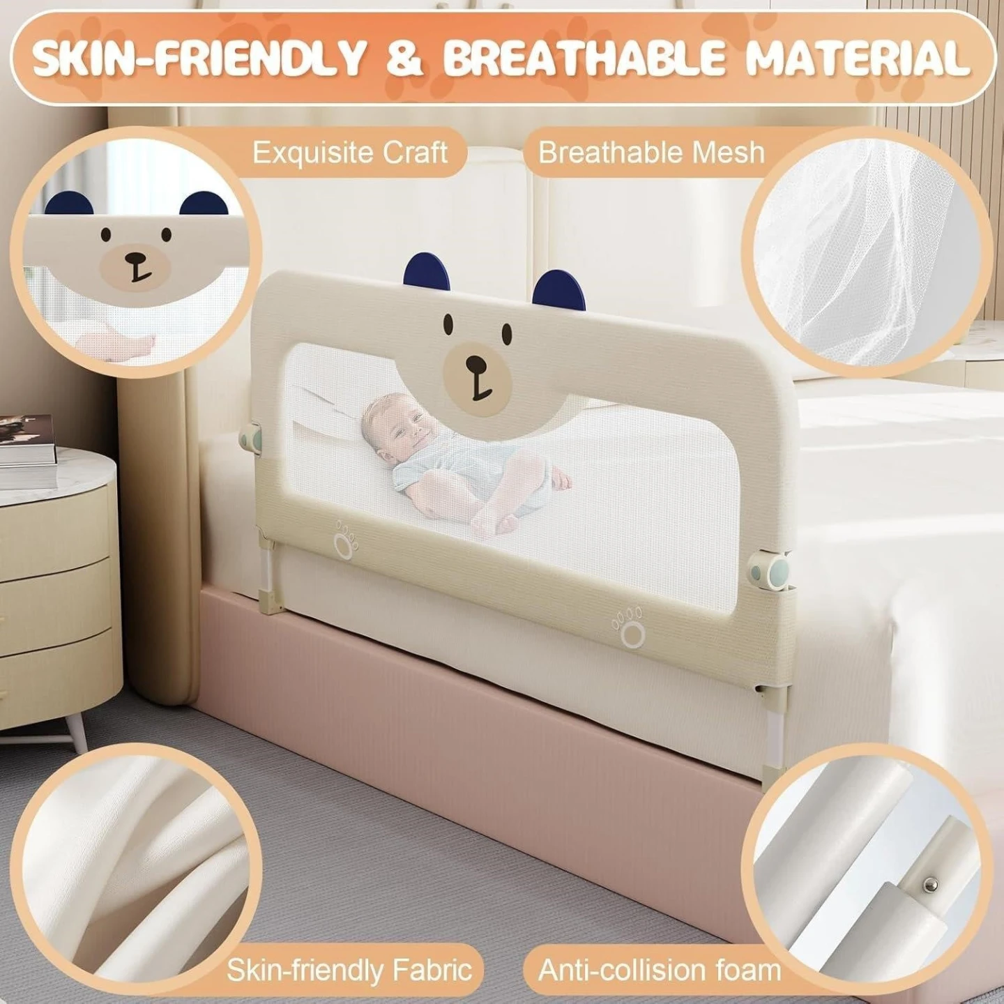 New<> Omzer Bear Bed Rail - photo 3