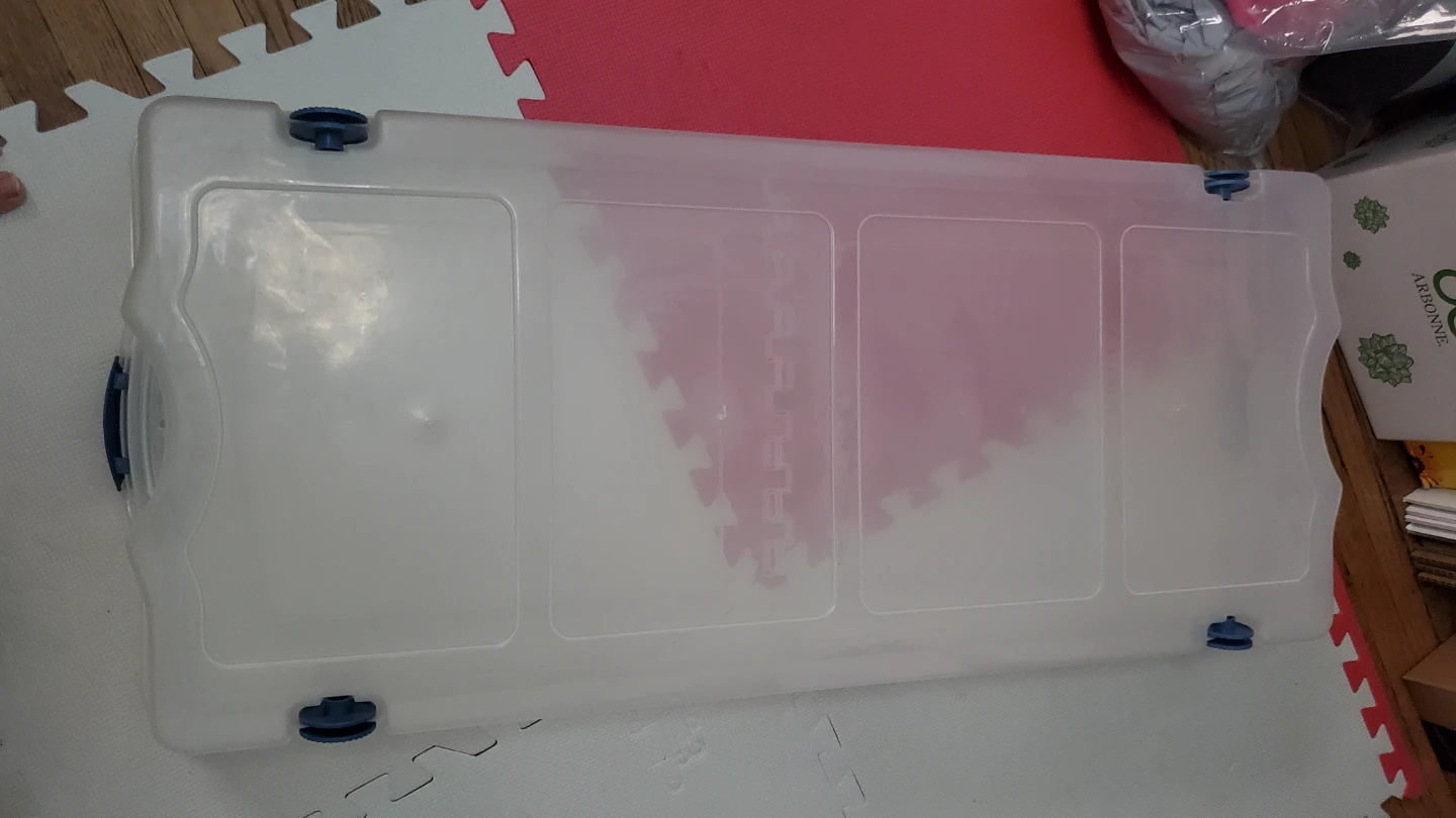 Under-bed storage bins with wheels - photo 2