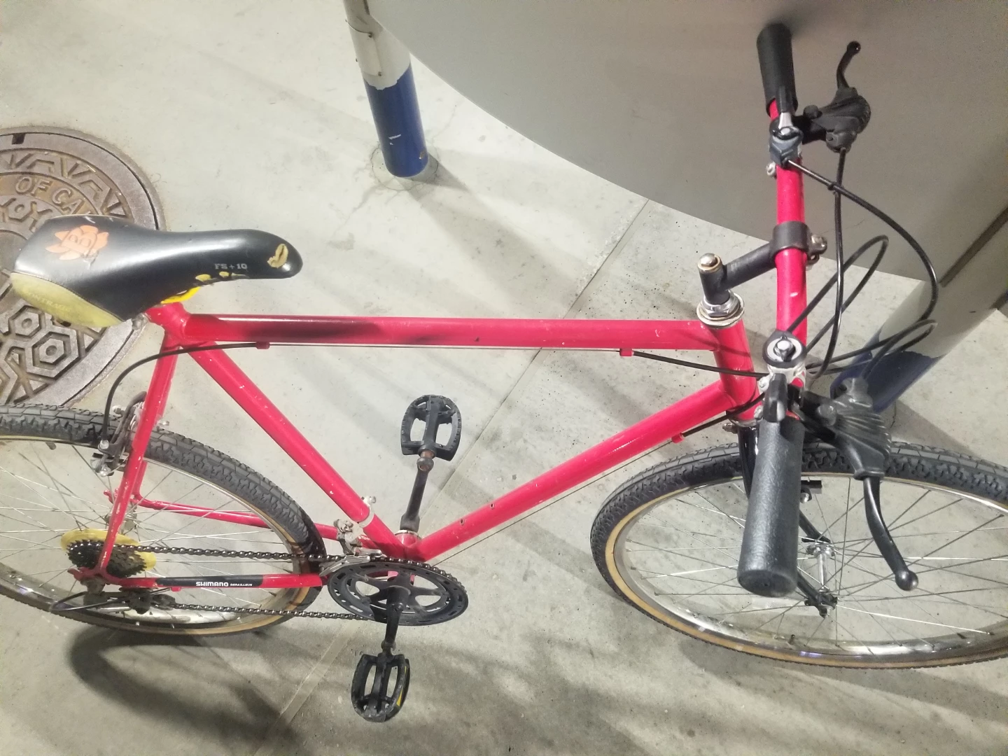 Red Shimano Mountain Bike obo - photo 5