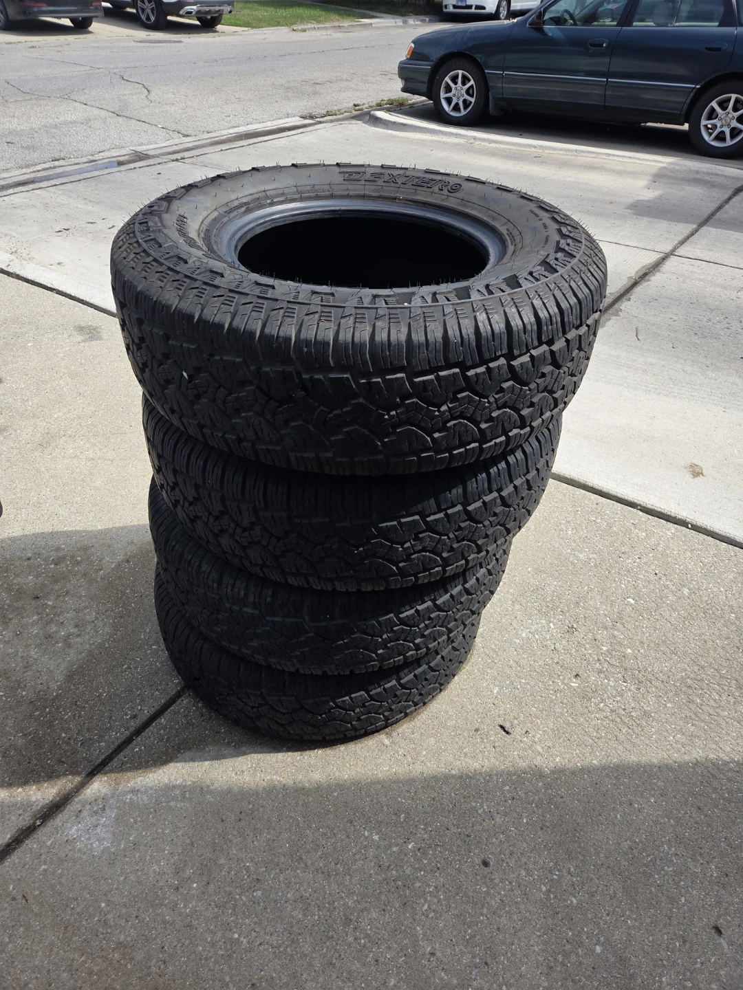 Set of 4 Dextero All Terrain Tires