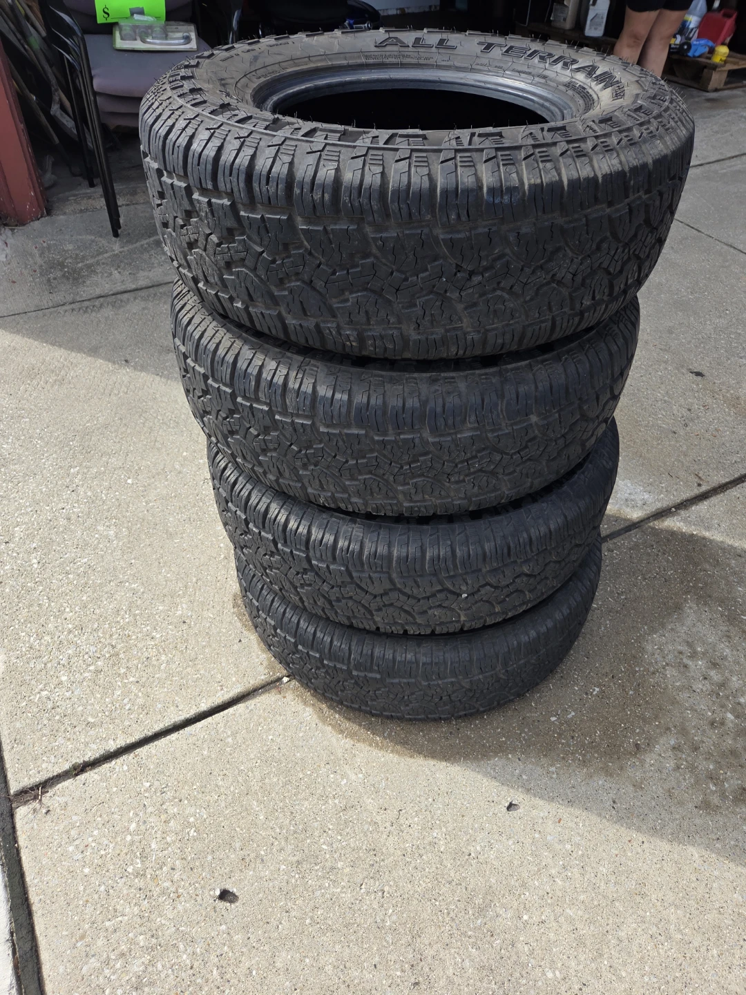 Set of 4 Dextero All Terrain Tires - photo 3