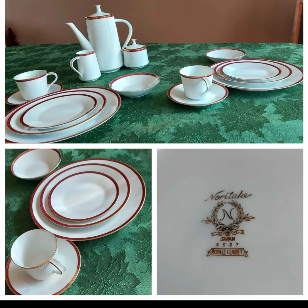 Noritake Royale Claret Dinnerware Set