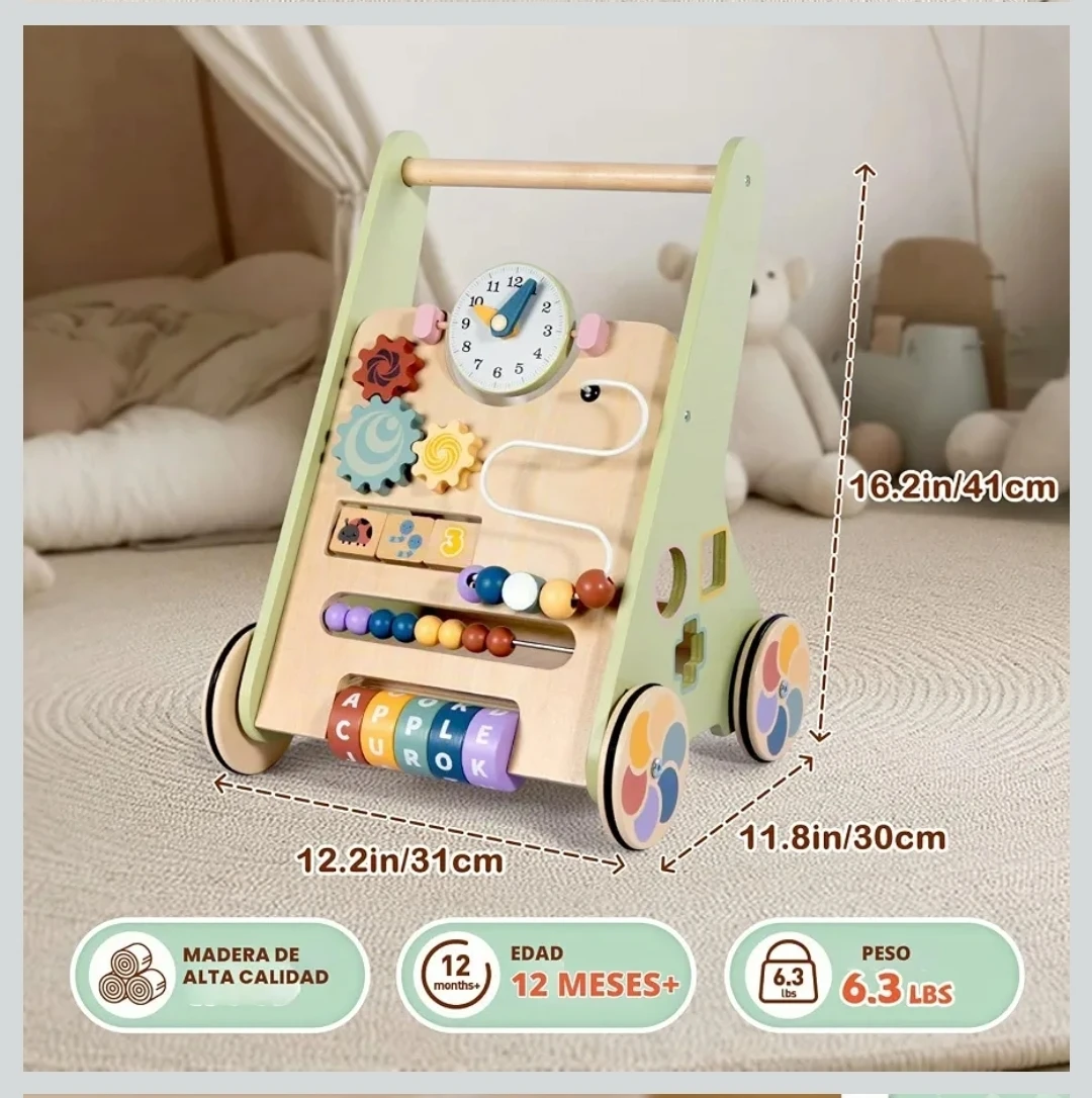 Wooden Activity Baby Walker - photo 4