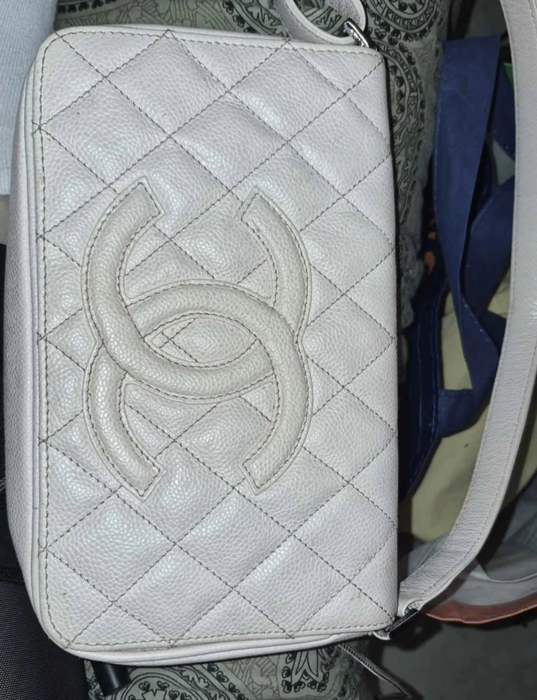 Authentic Chanel Quilted Pink Shoulder Bag