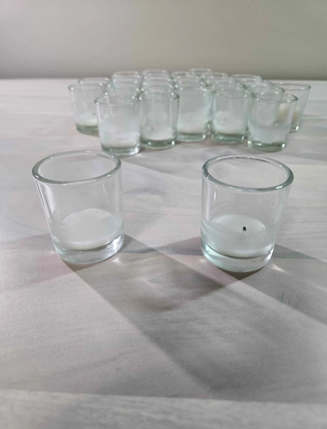 Lot of Glass Tealight Holders - photo 4