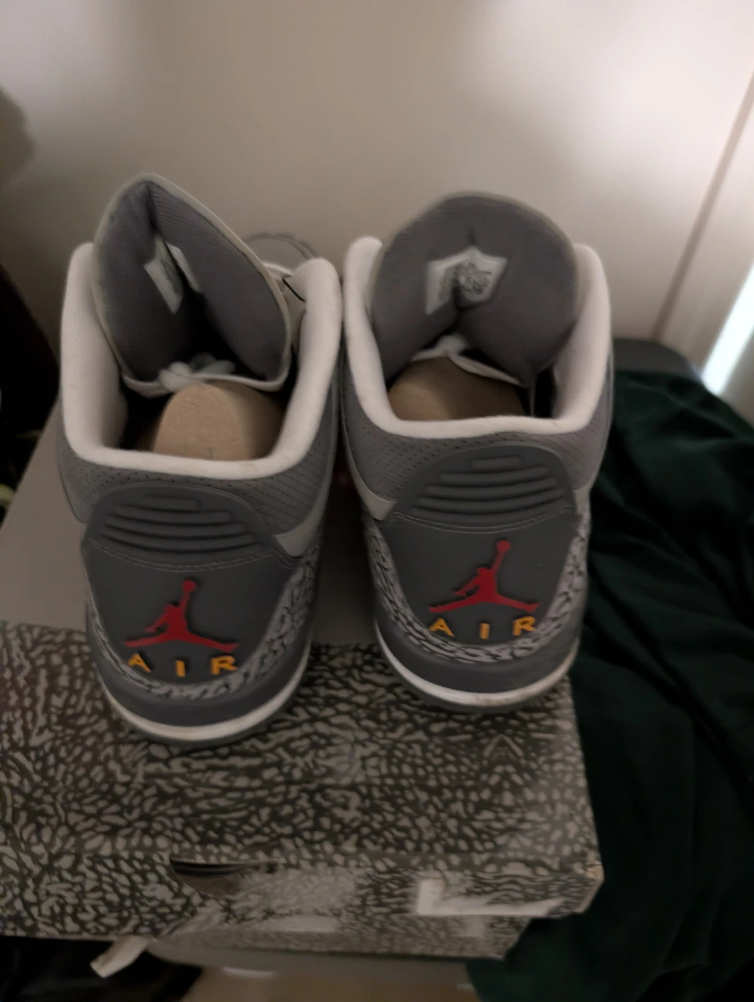 Jordan 3 grey - photo 3