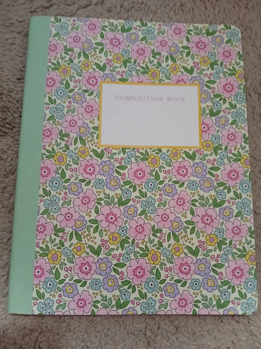 Floral Composition Book