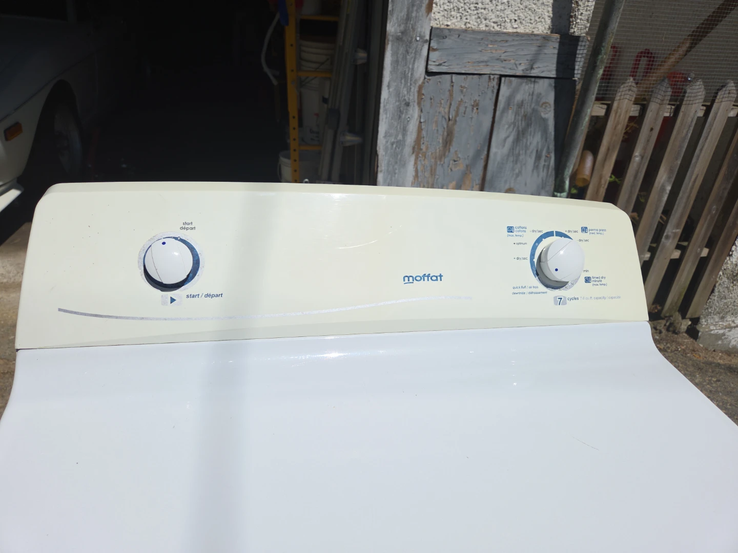 Moffat clothes dryer - photo 2