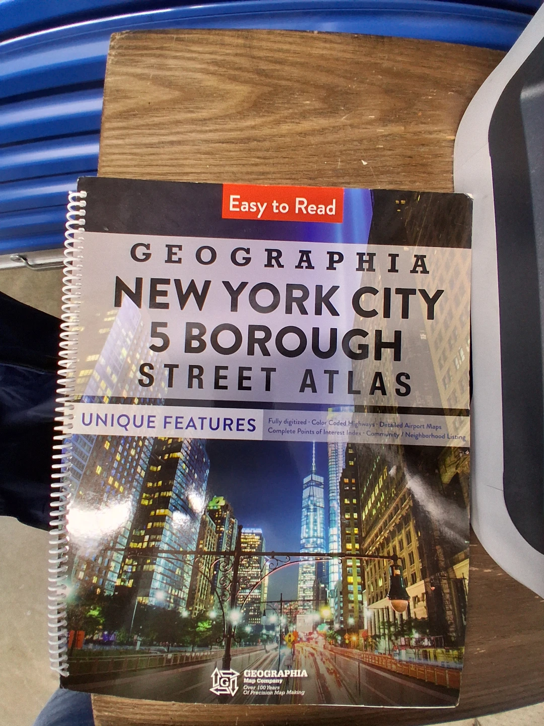 Geographia New York City 5 Borough Street Atlas