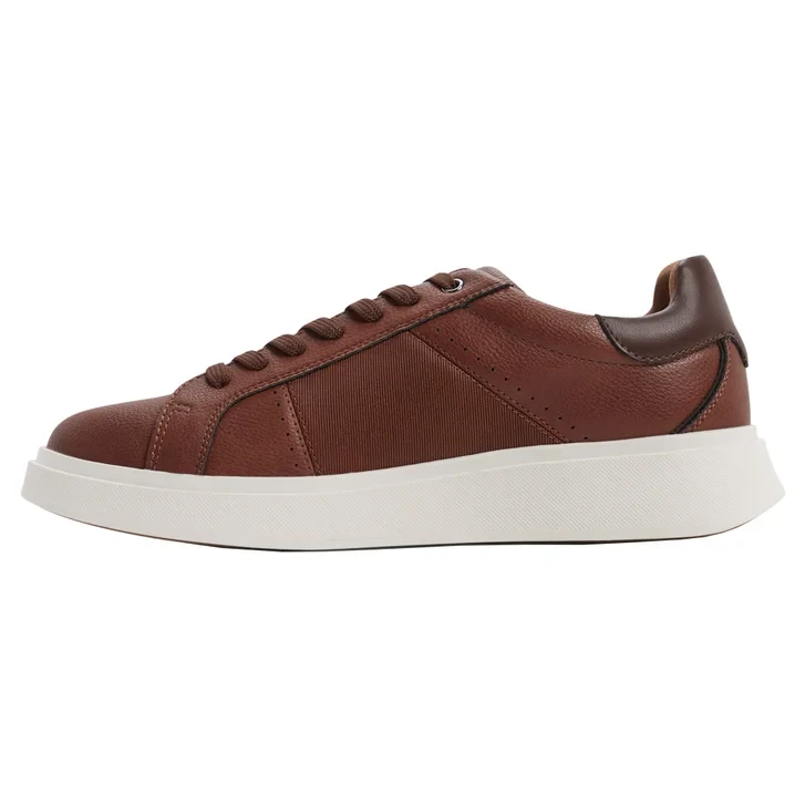 Aldo Brown Leather Sneakers - photo 4