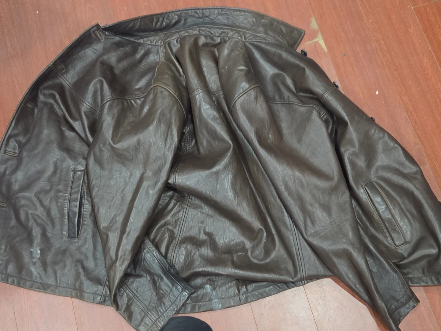 Danier Brown Leather Jacket - photo 2