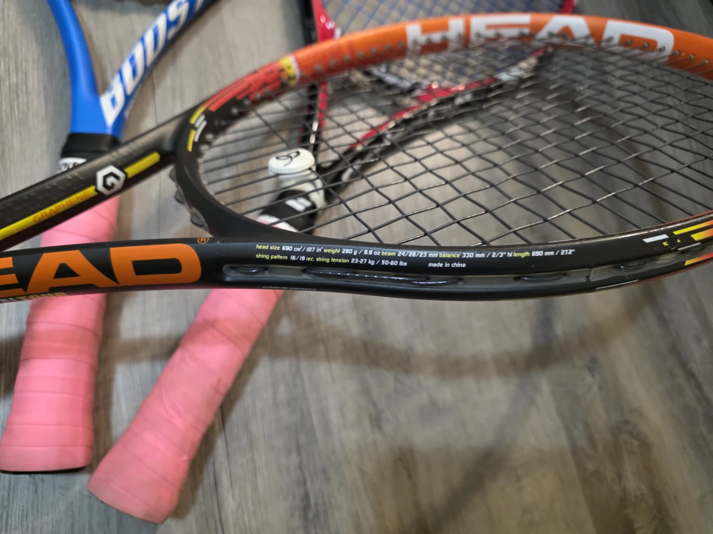Set of 4 Tennis Rackets - photo 3
