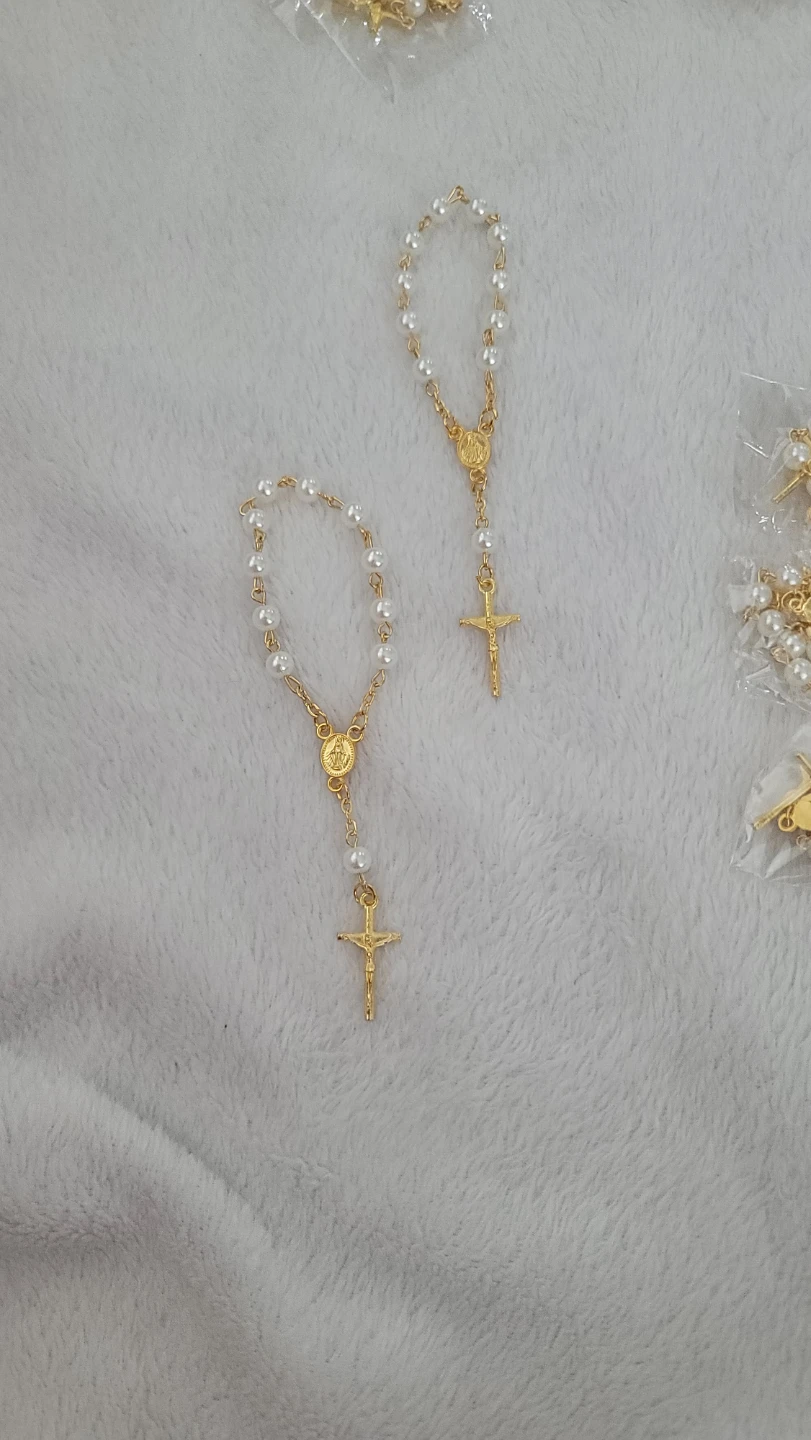 Mini Pearl Rosary Bracelets