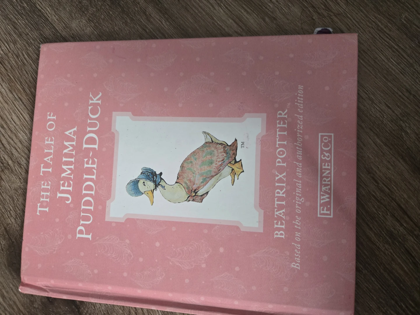 The Tale of Jemima Puddle-Duck by Beatrix Potter🏈