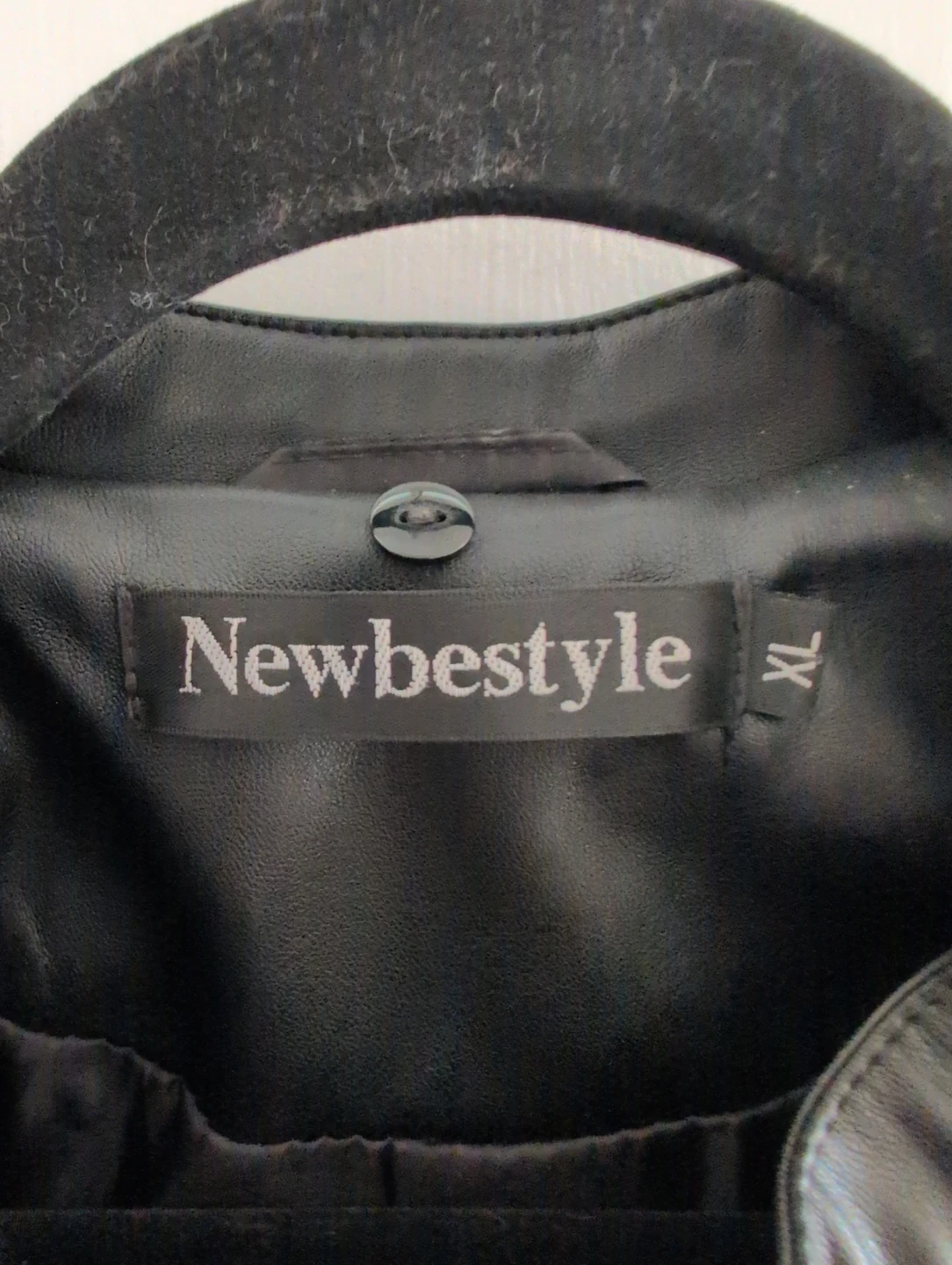Newbestyle Black Faux Leather Jacket - photo 5