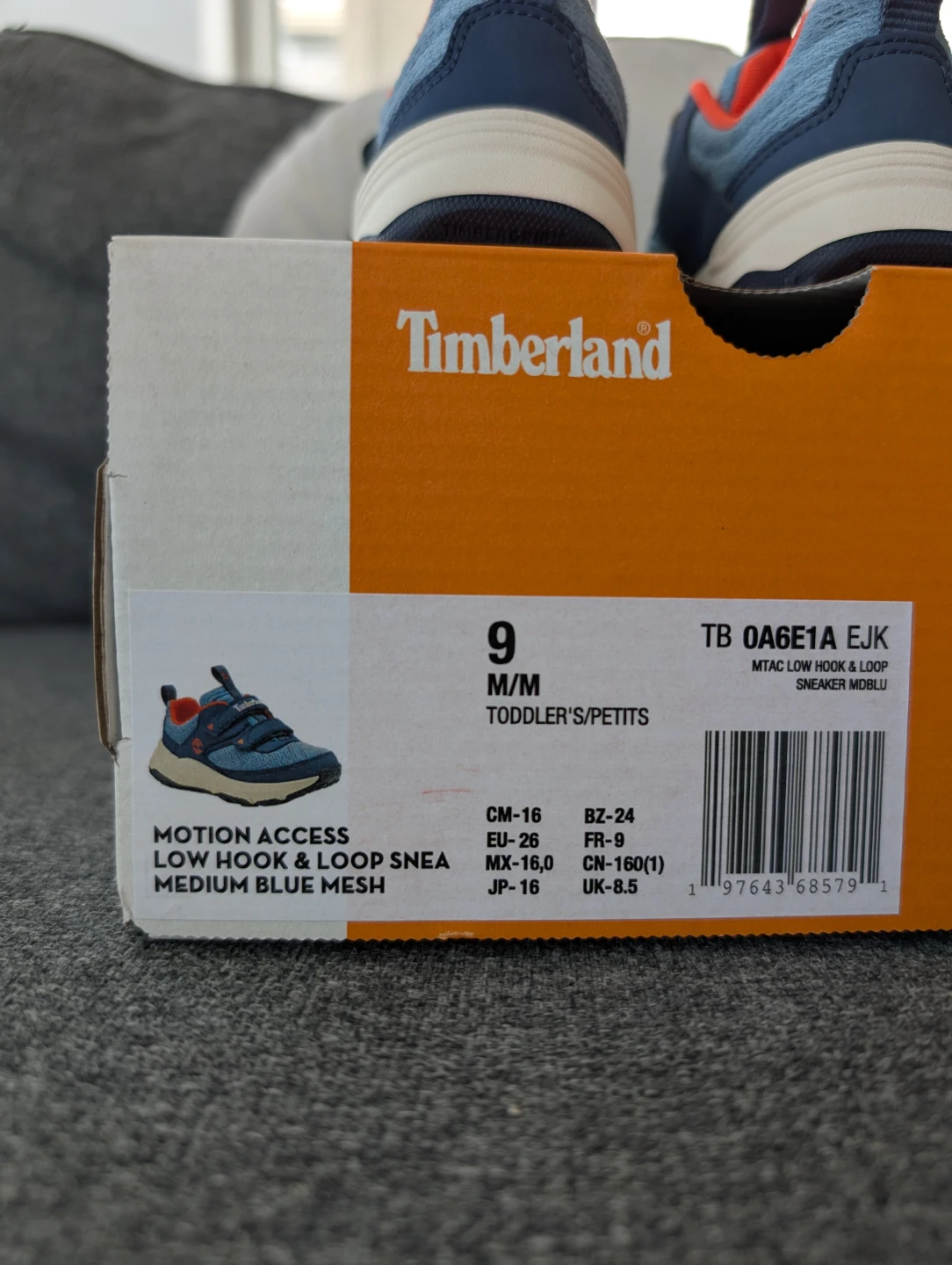 BNIB Timberland Toddler Motion Access Sneakers - Size 9 - photo 3