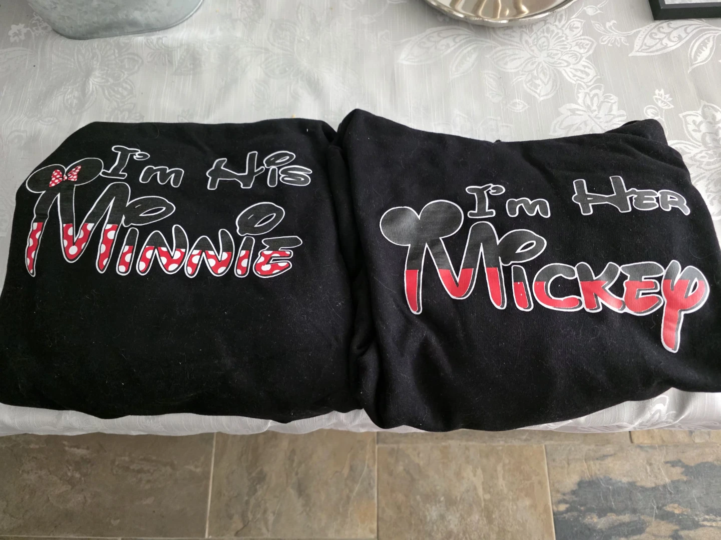 Disney Mickey and Minnie Couple Hoodies