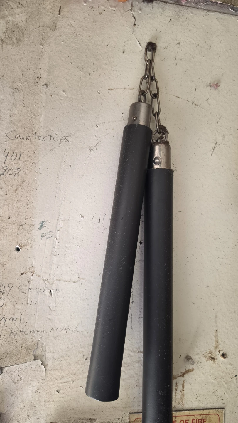 Black Foam Padded Nunchucks