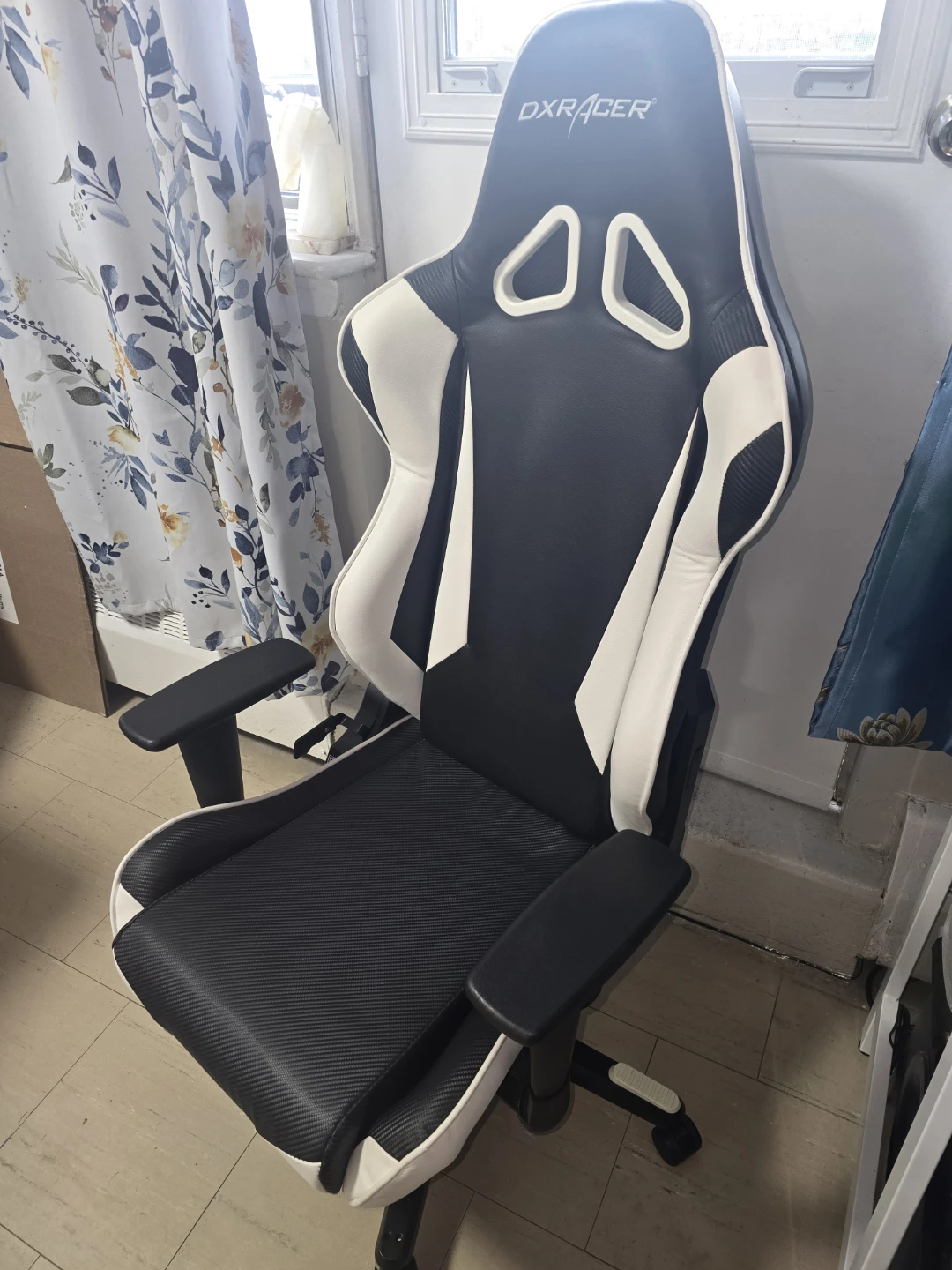 DXRacer Gaming Chair - Black and White
