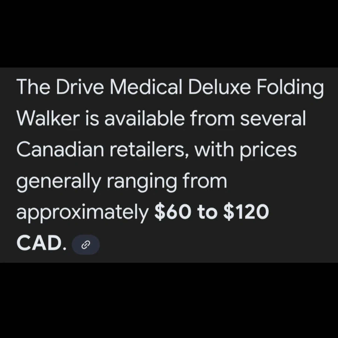 Drive Medical Deluxe Folding Walker ✨️ - photo 3