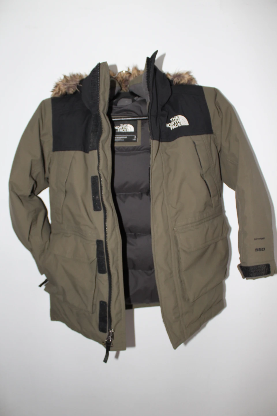 The North Face DryVent 550 Down Parka - Boys Size S (7/8)