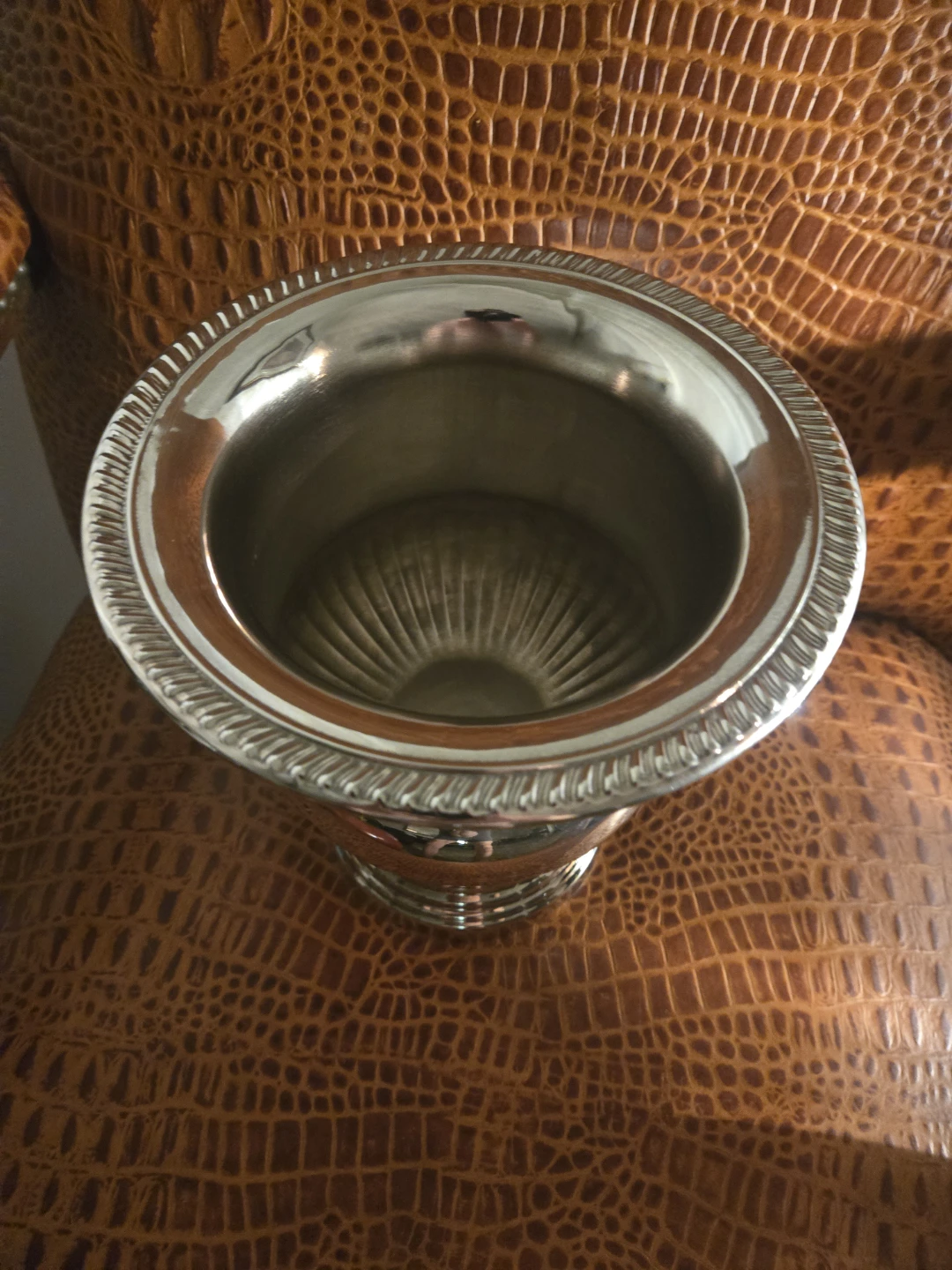 Silver Plated Champagne Bucket and Pitcher - photo 5