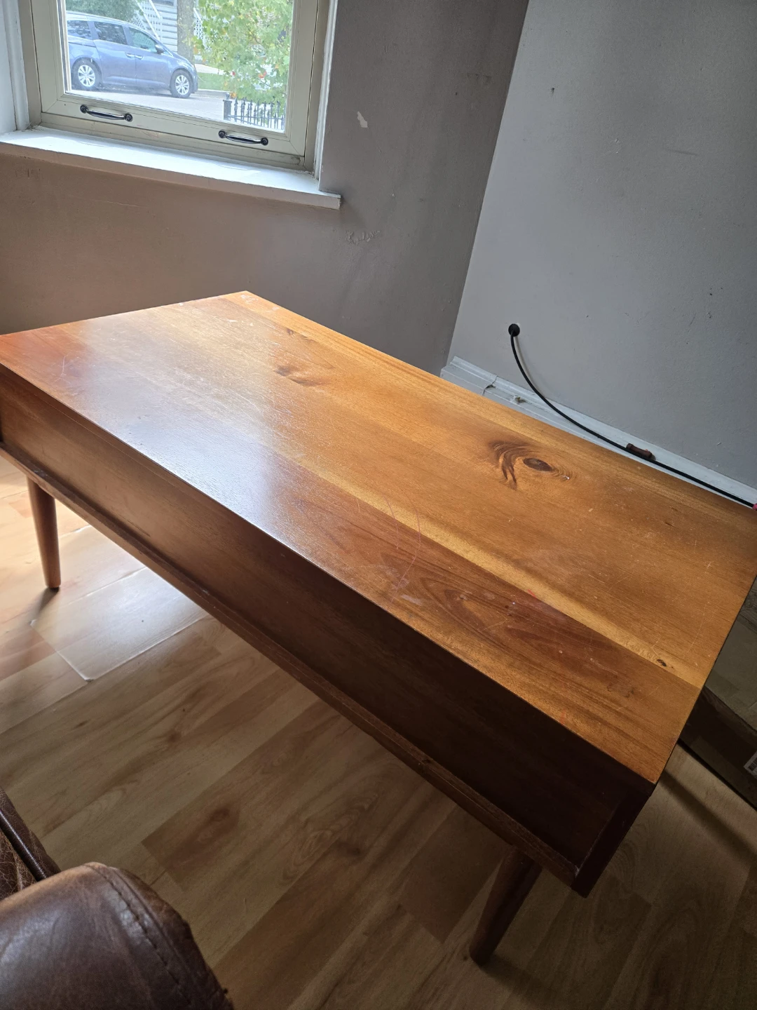 Mid-Century Style Wooden Coffee Table - photo 3