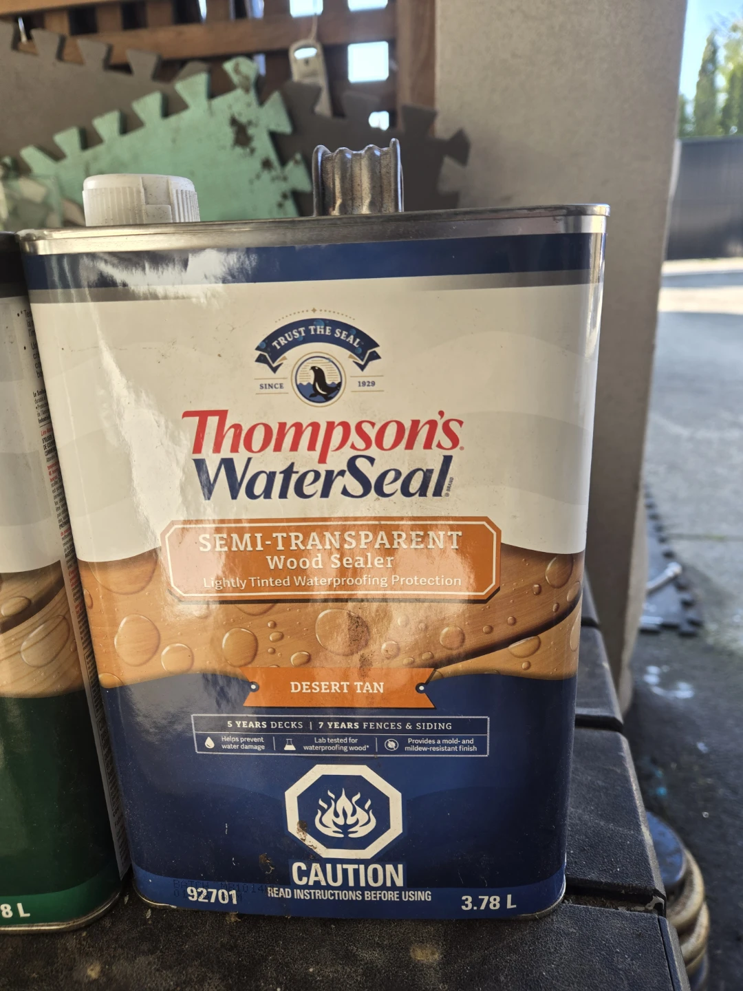 New sealed Thompson water seal wood sealant 2 avail - photo 4