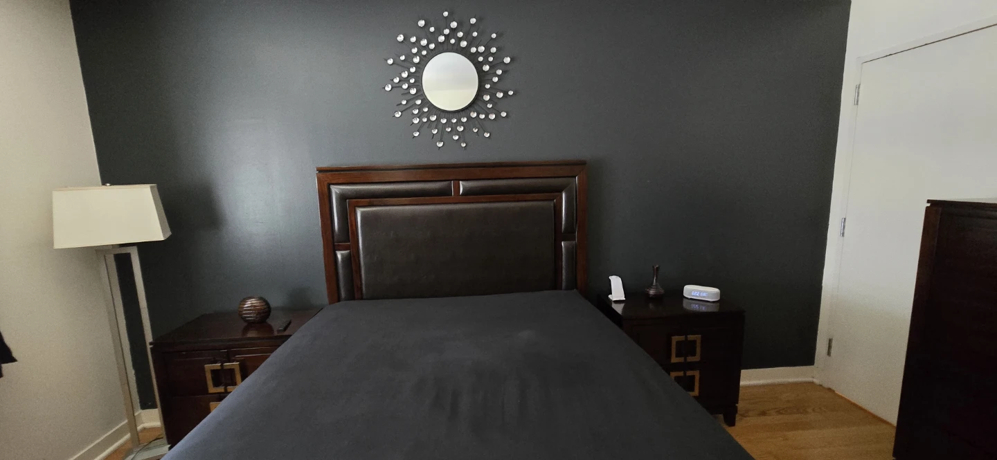 Dark Wood Bedroom Furniture Set