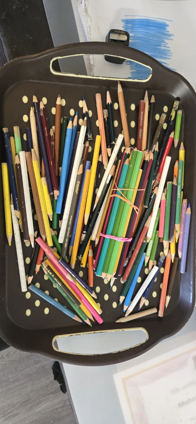 Assorted Colour Pencils