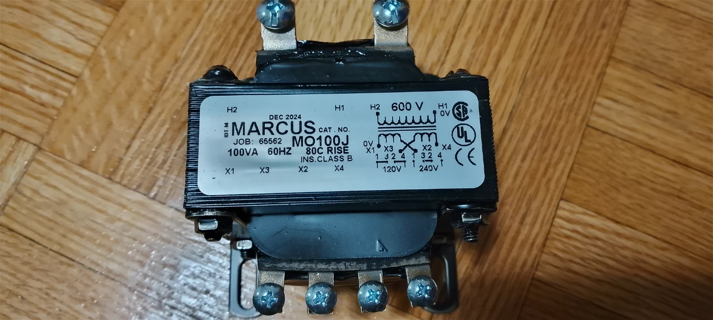 MARCUS TRANSFORMER MO 100 J - photo 2