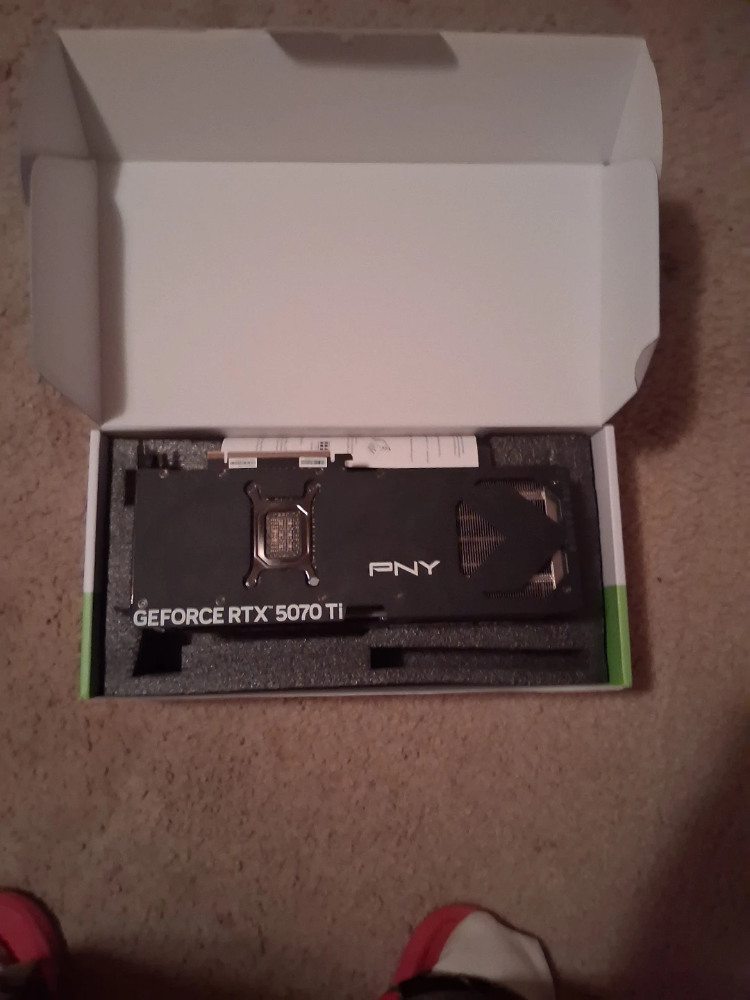 PNY NVIDIA GeForce RTX™ 5070 Ti OC Triple Fan Graphics Card - photo 3