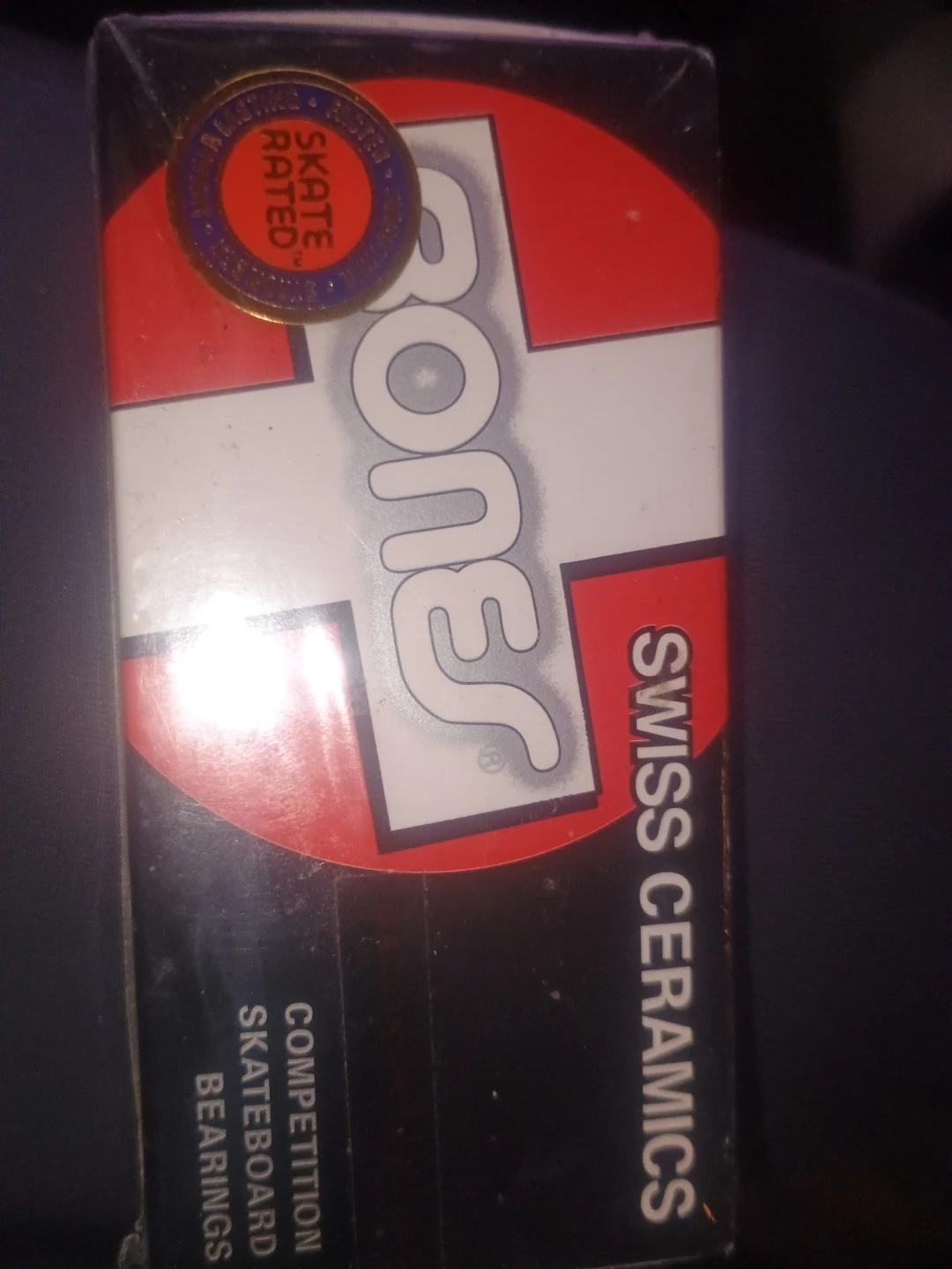 Bones Swiss Ceramics Skateboard Bearings.