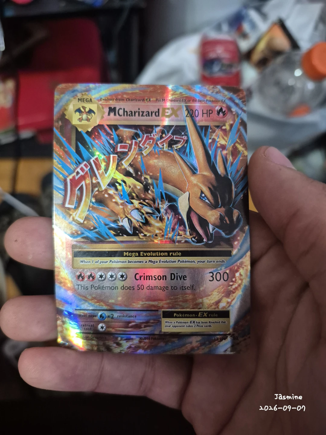 Mega Charizard EX Pokemon Card