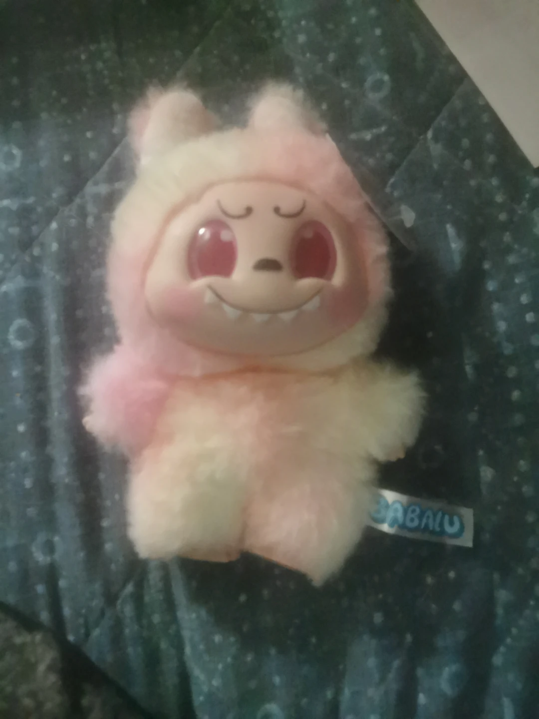 Babalu Plush Toy Pink and Yellow