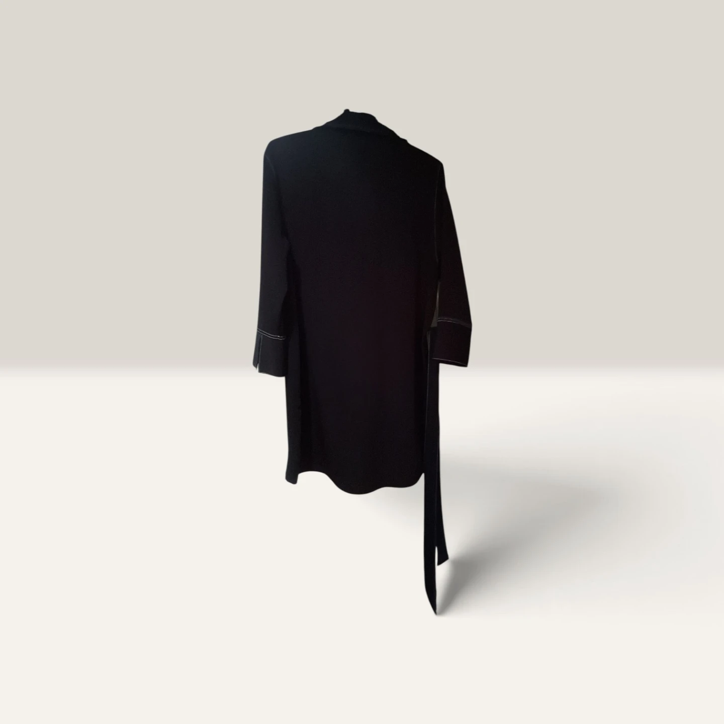 Zara Basic Black Shirt Dress