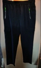 HIDKAT Women's Navy Cargo Pants Lightweight Breathable - photo 3