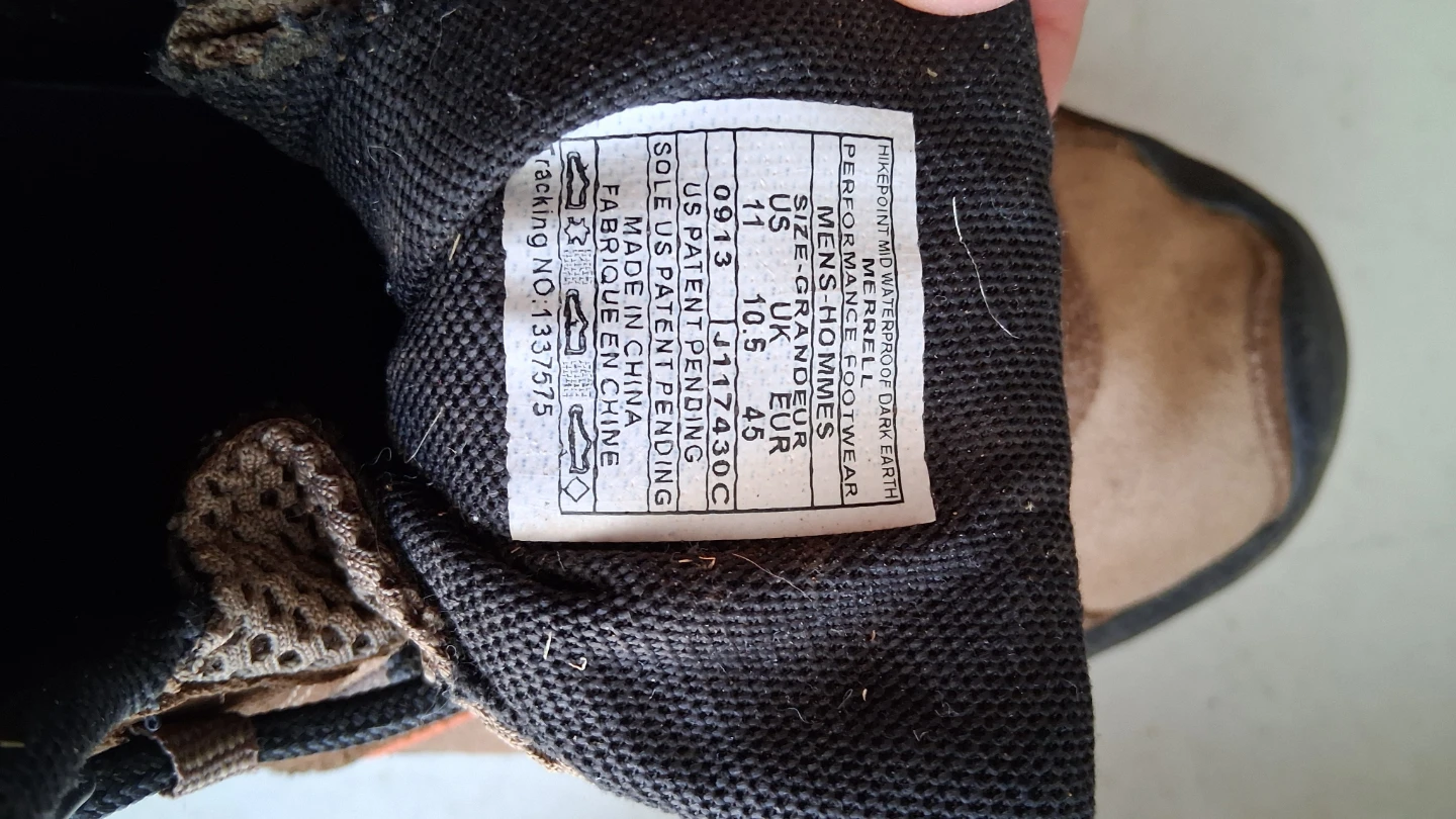 Merrell Hikepoint Mid Waterproof Boots - Mens Size 11 - photo 5