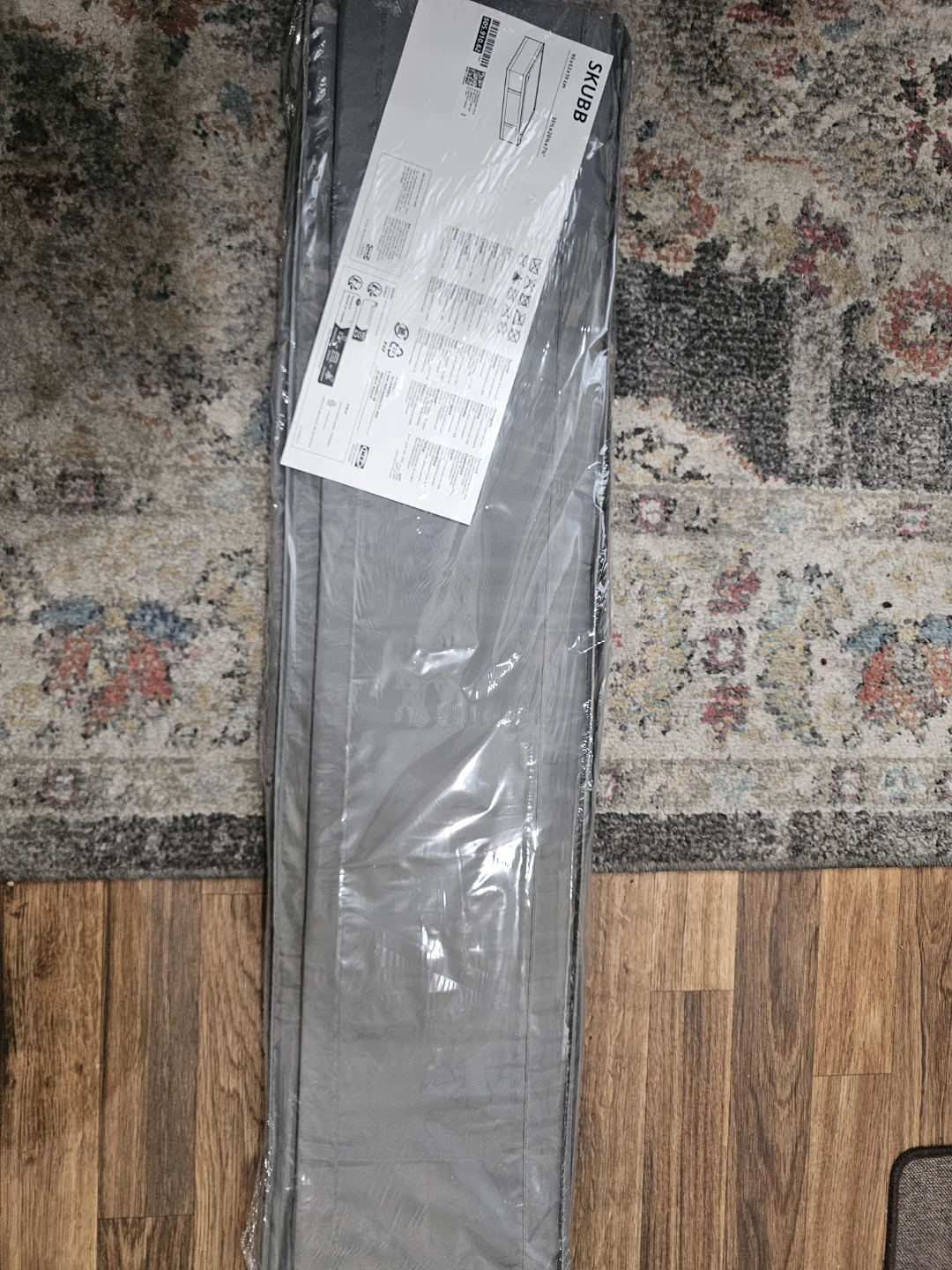 IKEA SKUBB Storage Box Organizer 90x53x19 cm Grey (Moving Sale) - photo 2