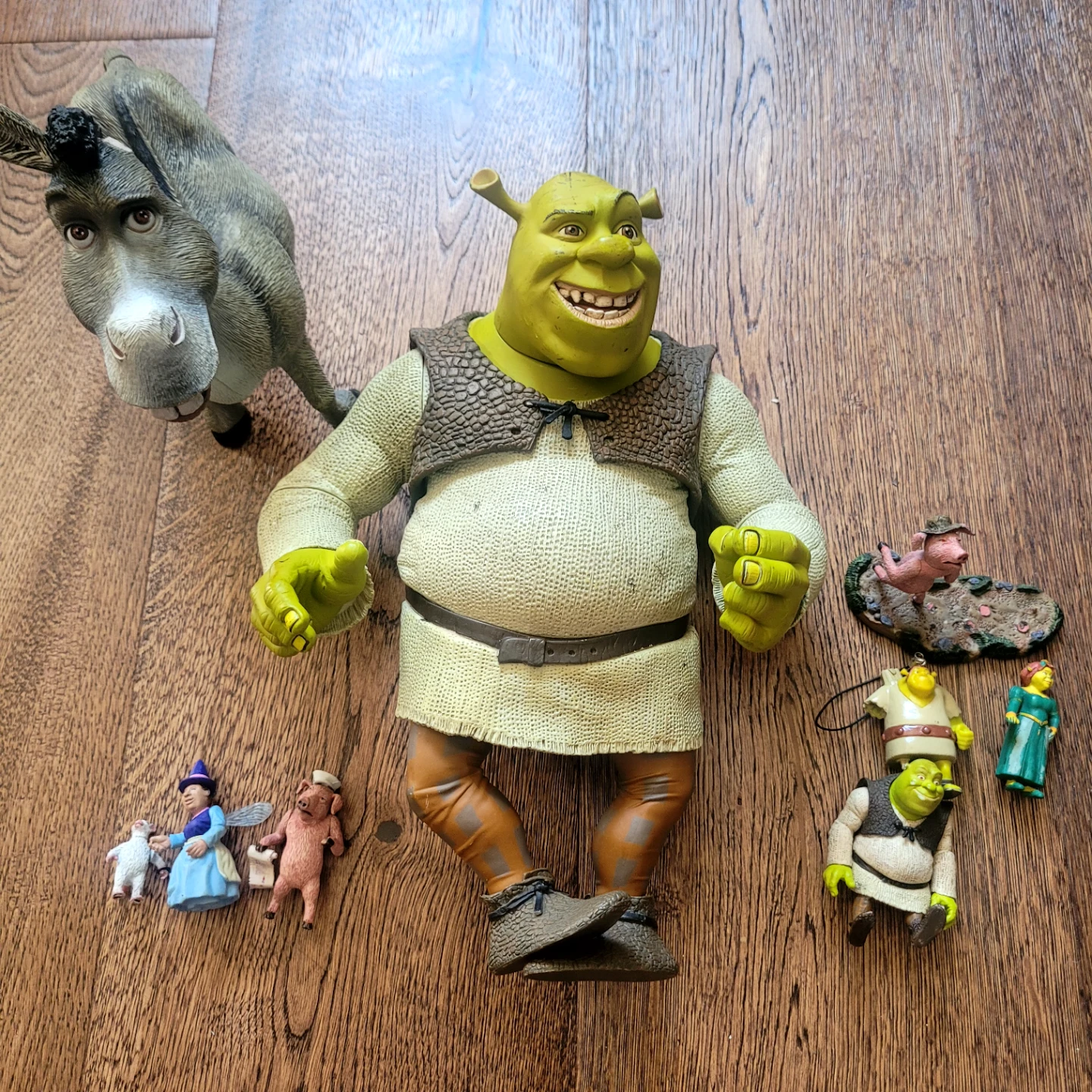 Shrek and Donkey Toy Figures