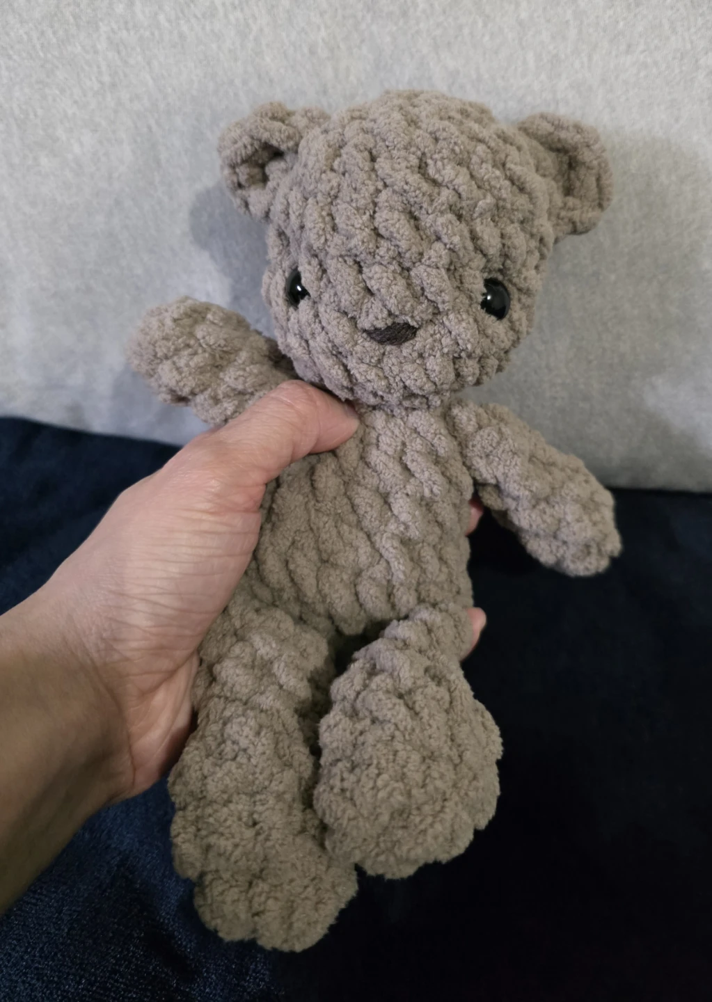 Hamdmade Crochet Amigurumi Baby Bear Plushie