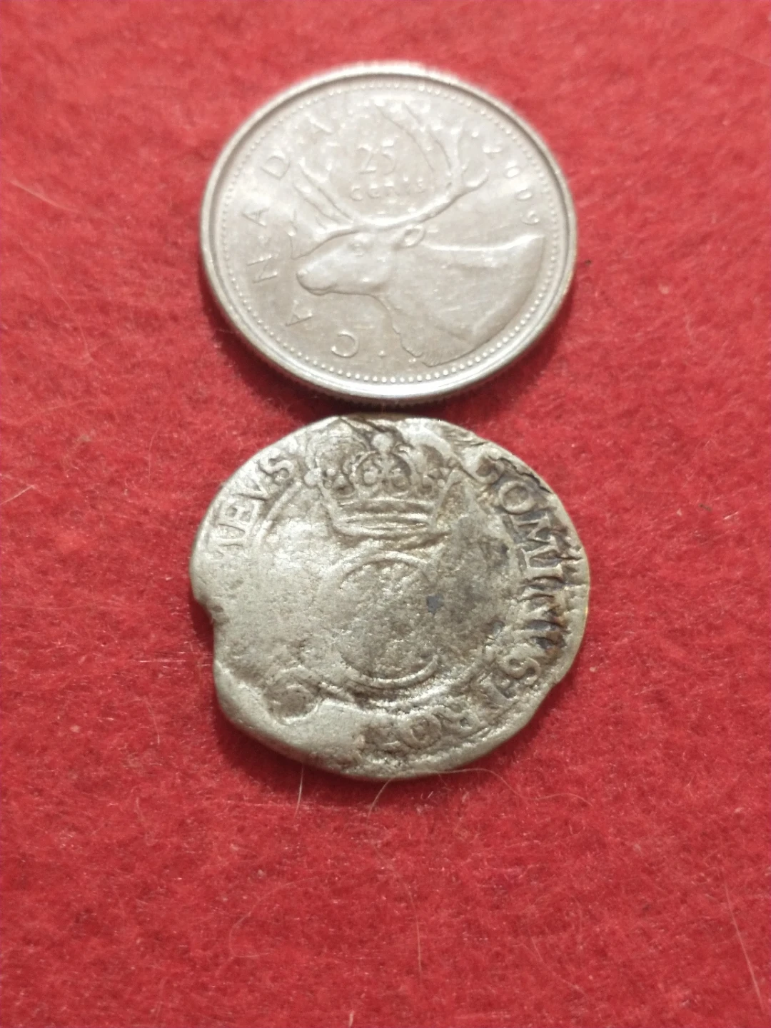 1660-1697 Sweden Karl XI .375 silver 4 Ore KM #257 - photo 3