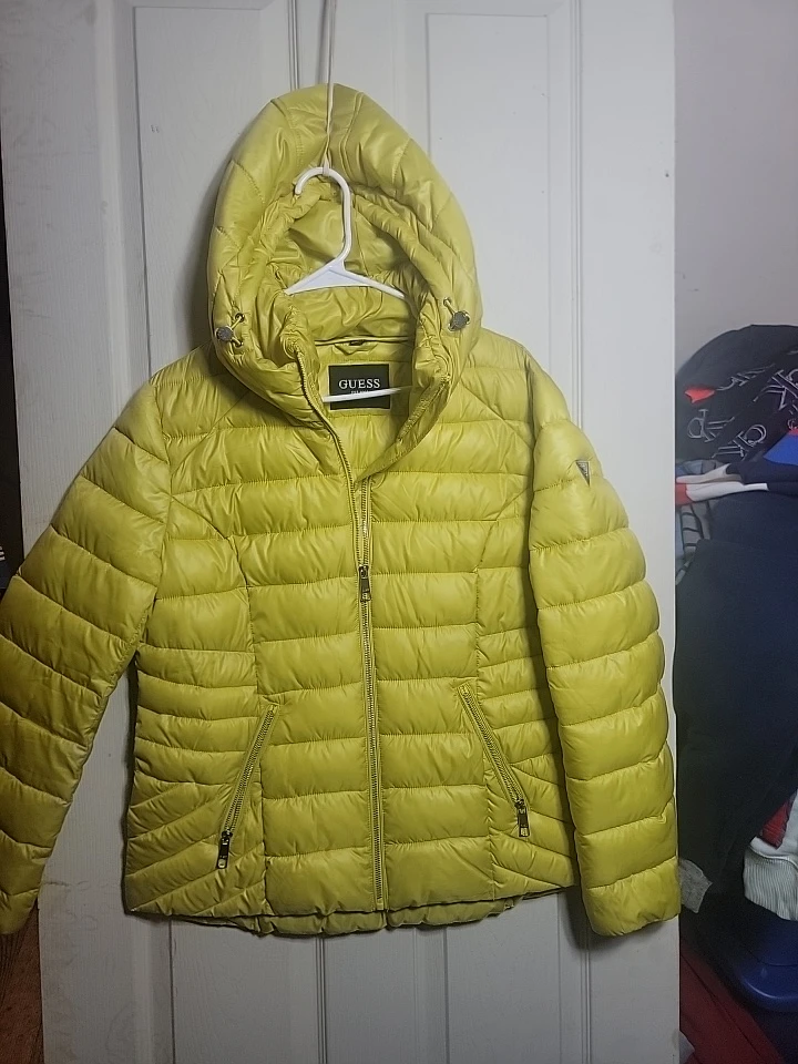 Guess Yellow Puffer Jacket - photo 2
