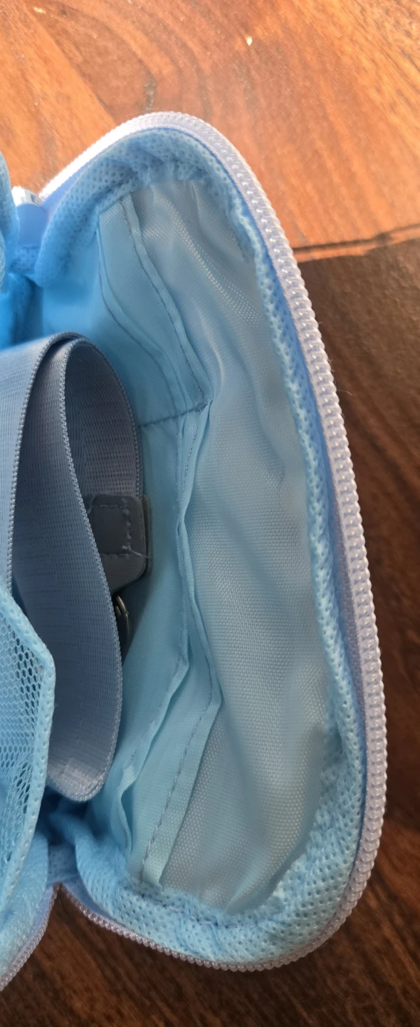 Light Blue Zippered Organizer Pouch - photo 3