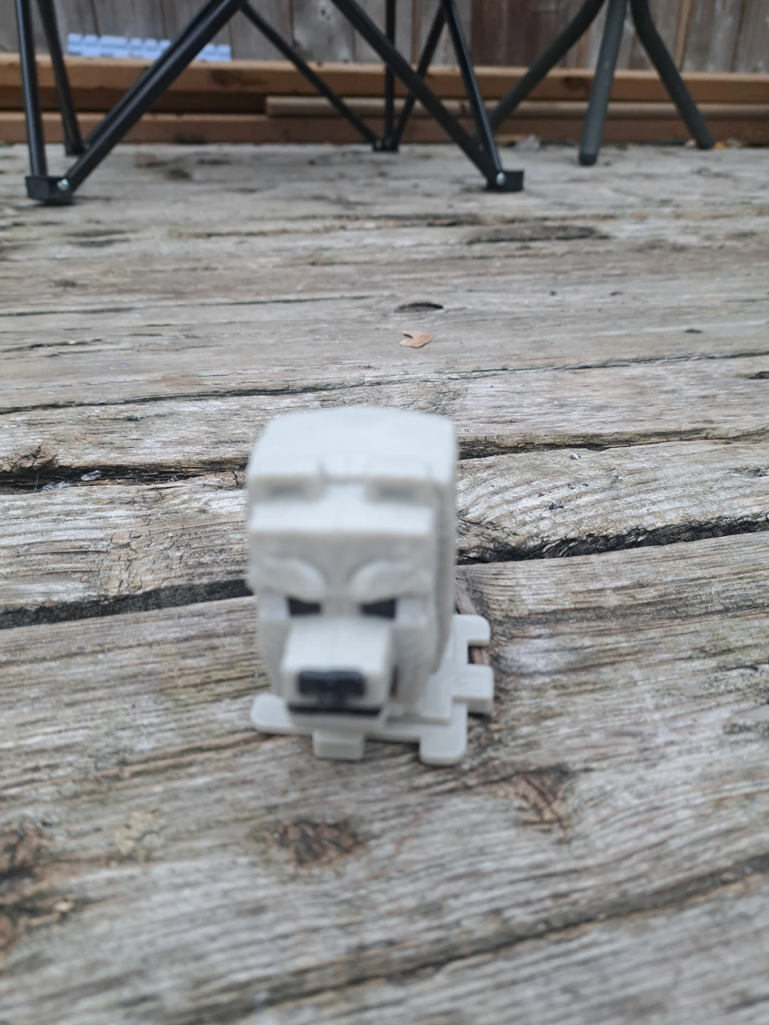 Minecraft Wolf Figure