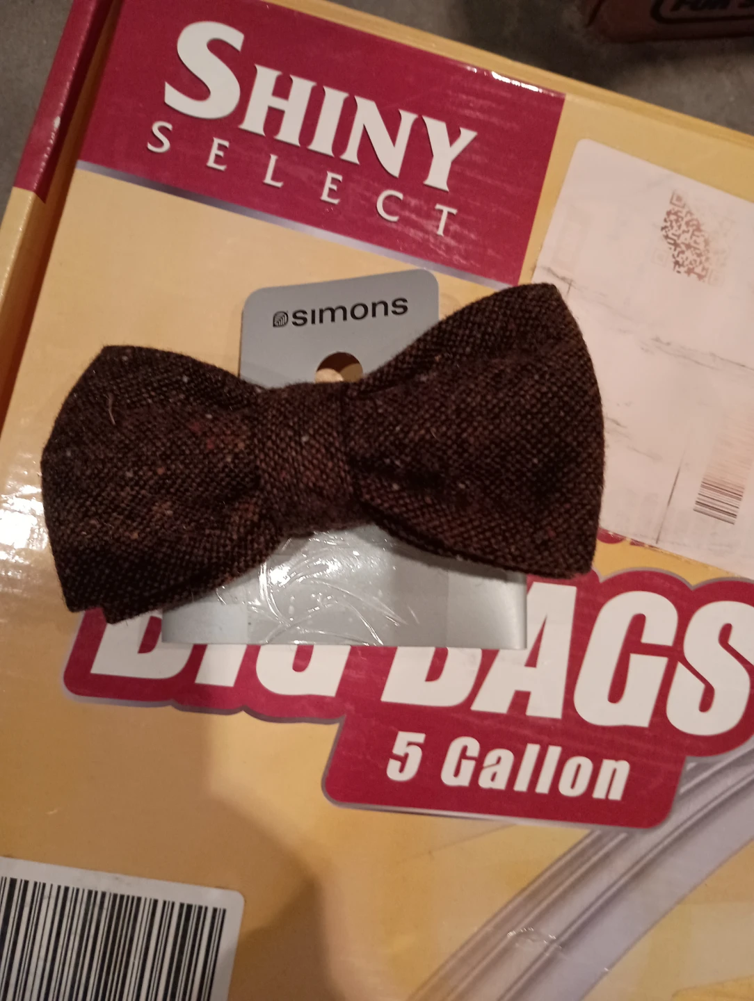 Simons Brown Bow Tie